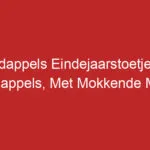 Goudappels Eindejaarstoetje Van Oogappels, Met Mokkende Merel